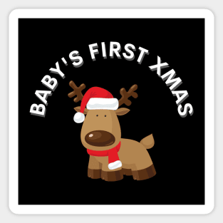 Baby's First Christmas Apparel Sticker